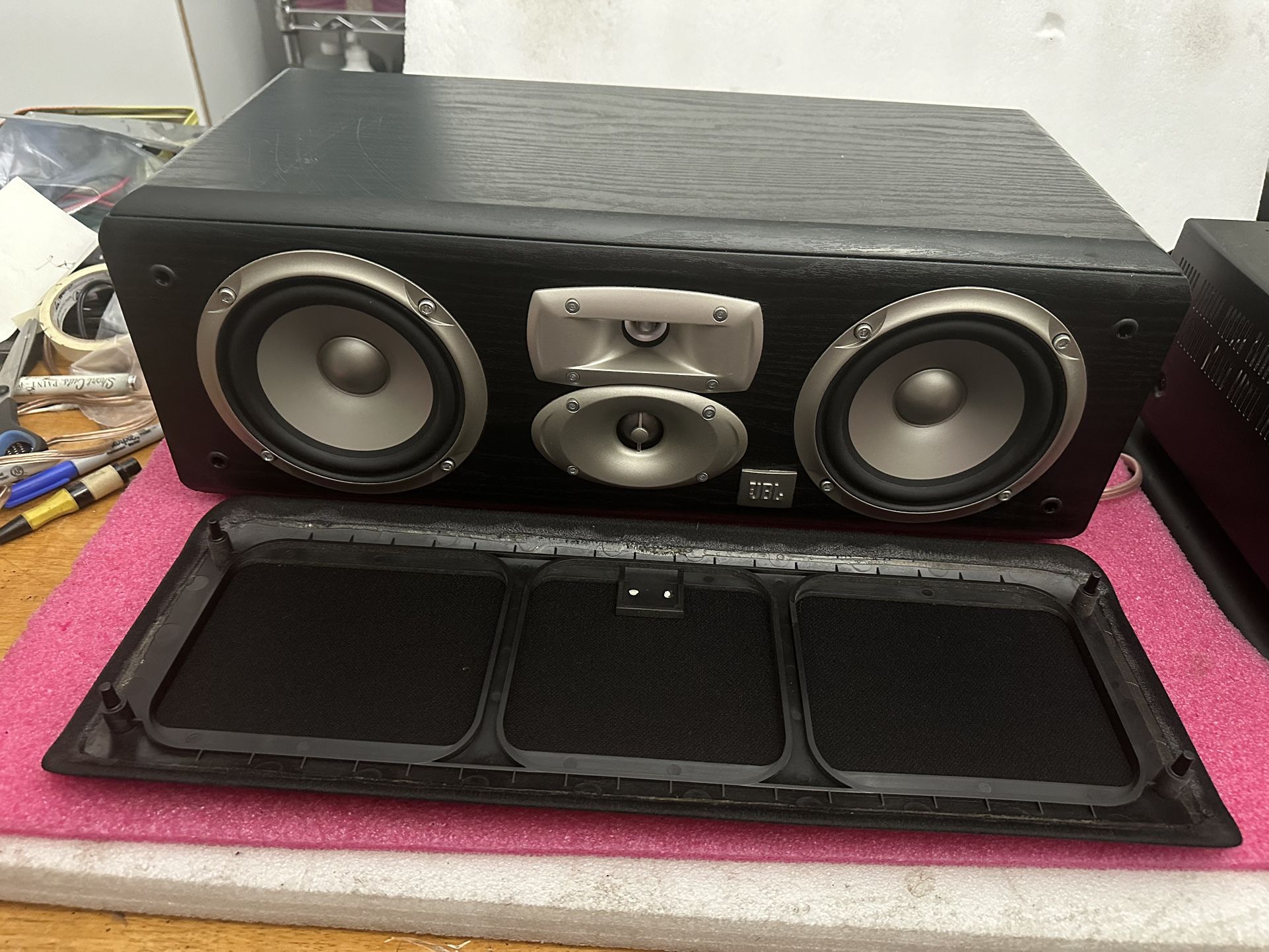JBL LC1 Studio L Series ~ 300W, 3-way dual 5-1/4"center Speaker
