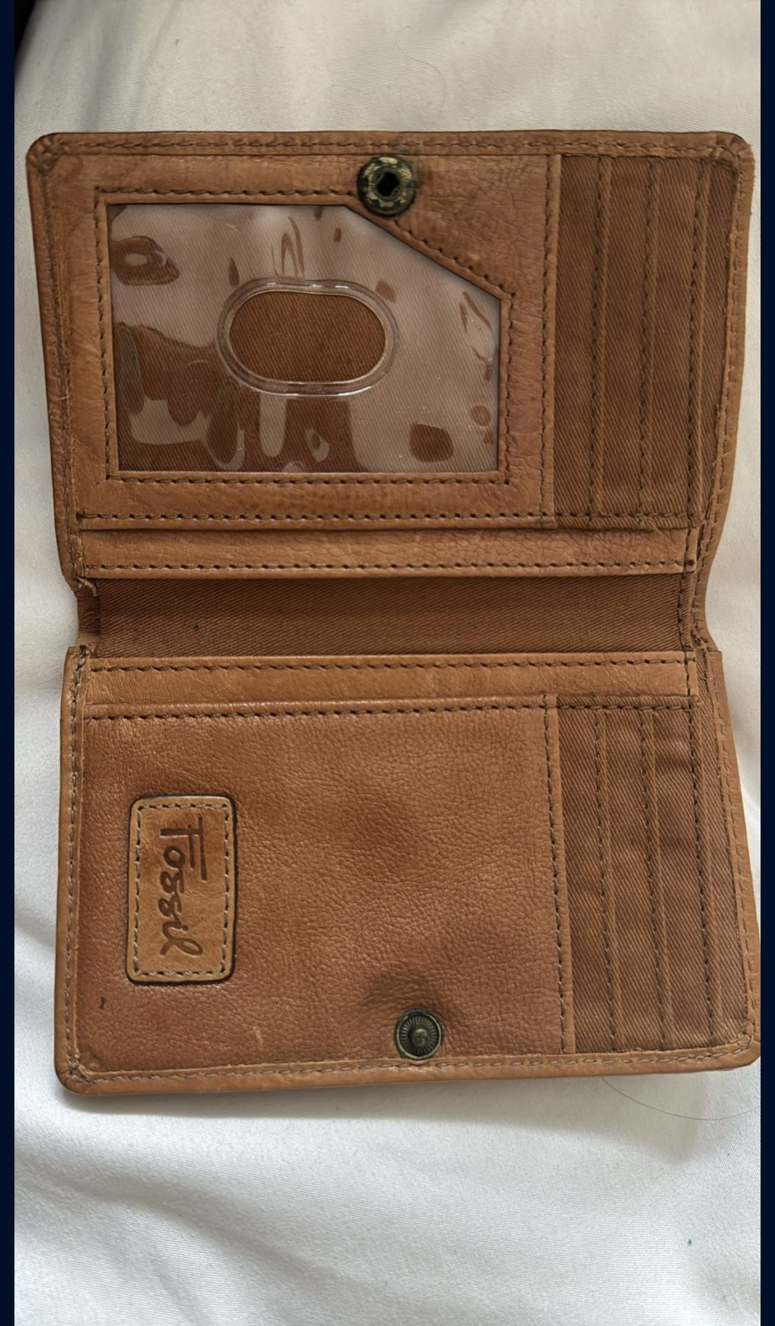 Brown Fossil Wallet