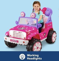 Mini Mouse Flower Power 4X4 Battery Power Ride On For $200