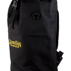 Guardian Large Black Canvas Duffel Back Pack