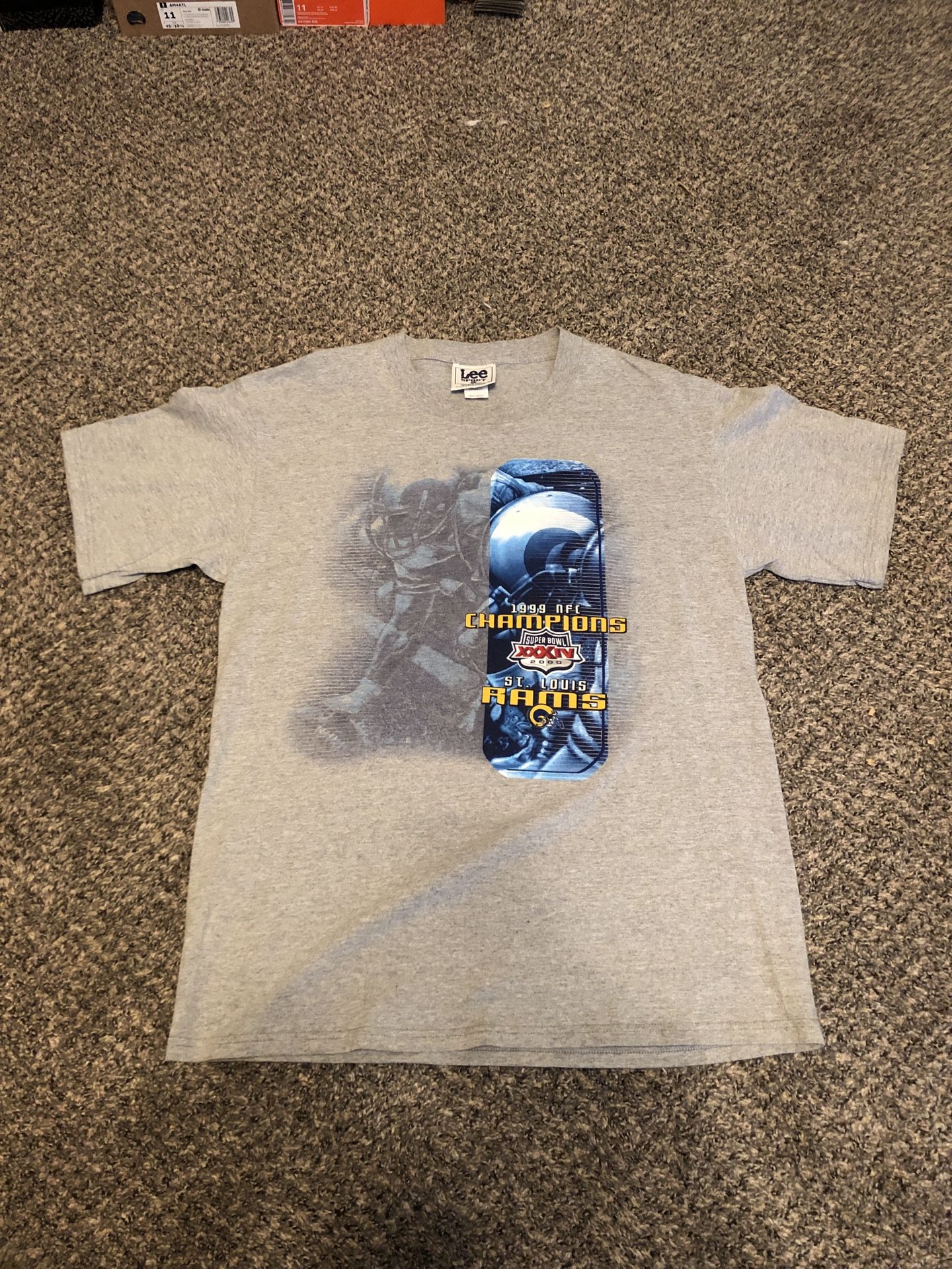 Vintage St. Louis rams 1999 nfc champions tee