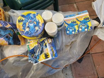 Batman birthday decors