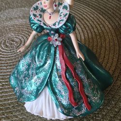 1995 Holiday Barbie Christmas Ornament Hallmark Mattel