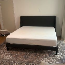 King Bed Frame And Or King Mattress