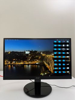 Acer 21.5” monitor 1920 × 1080 (Full HD)