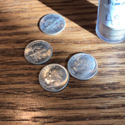 Roosevelt Silver Dimes