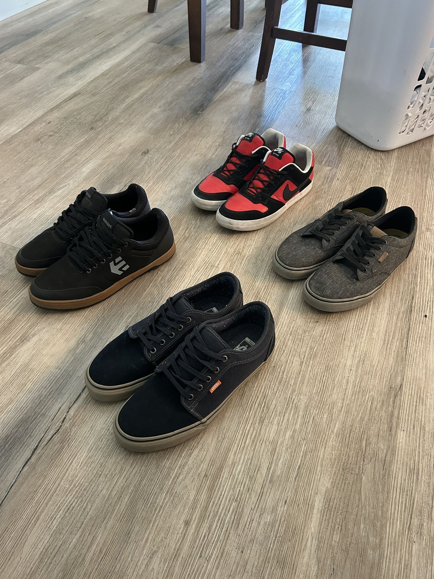 Nike, Vans And Etnies