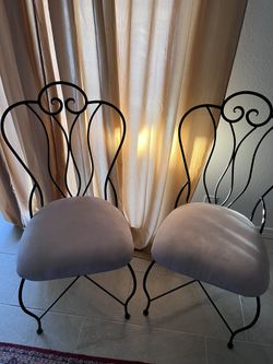Metal Chairs- Iron.