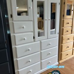 White XL closet Wardrobe New Ropero Armoire Nuevo 