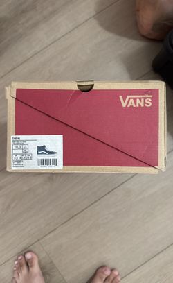 Vans navy Hi Top Size 10 men