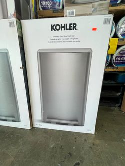 Trash can 13 gallon stainless steel