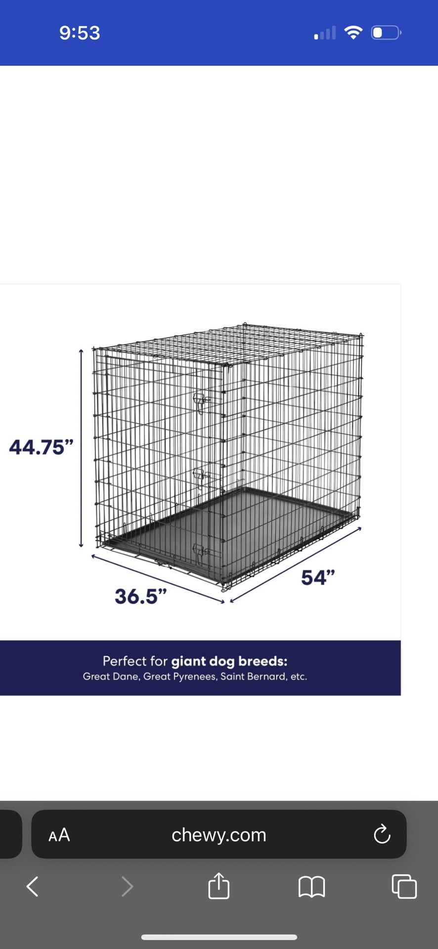 XX-Large Dog kennel