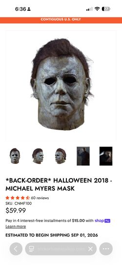 Michael Myers Mens Costume