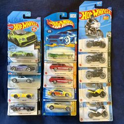 Hot Wheels, Group B C, $2 Each