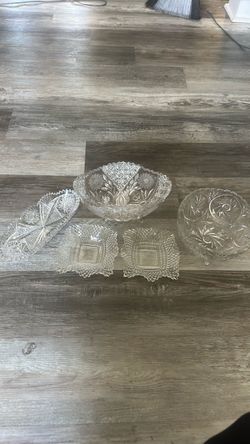 Vintage Crystal Glassware