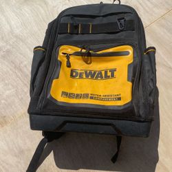 Dewalt Backpack.   