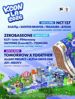 KCON LA 2026! Saturday tickets
