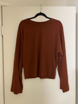 H&M tee shirt long sleeve 100% cotton size M