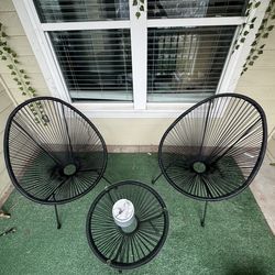 Patio outdoor 3 pieces