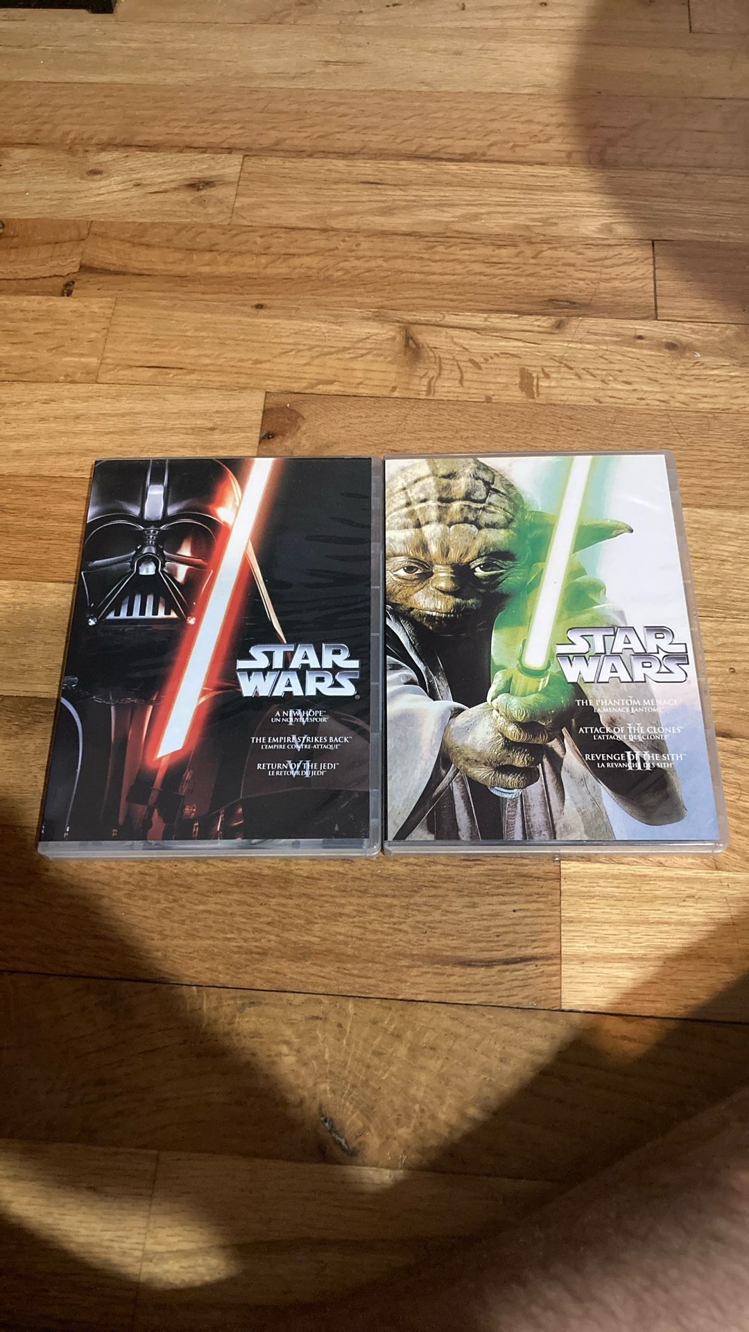 ALL STAR WARS MOVIES EPS 1-6 DISK