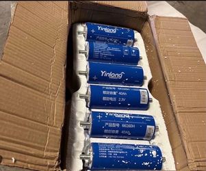 Yinlong 2.3V 40Ah 66160 LTO battery (6 cells). Lithium Titanate Oxide