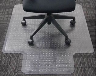 Tapete Protector Transparente para Silla de Escritorio Oficina 36” x 48”