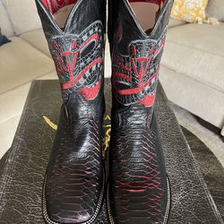 Botas vaqueras 100% piel / work boots 100% leather