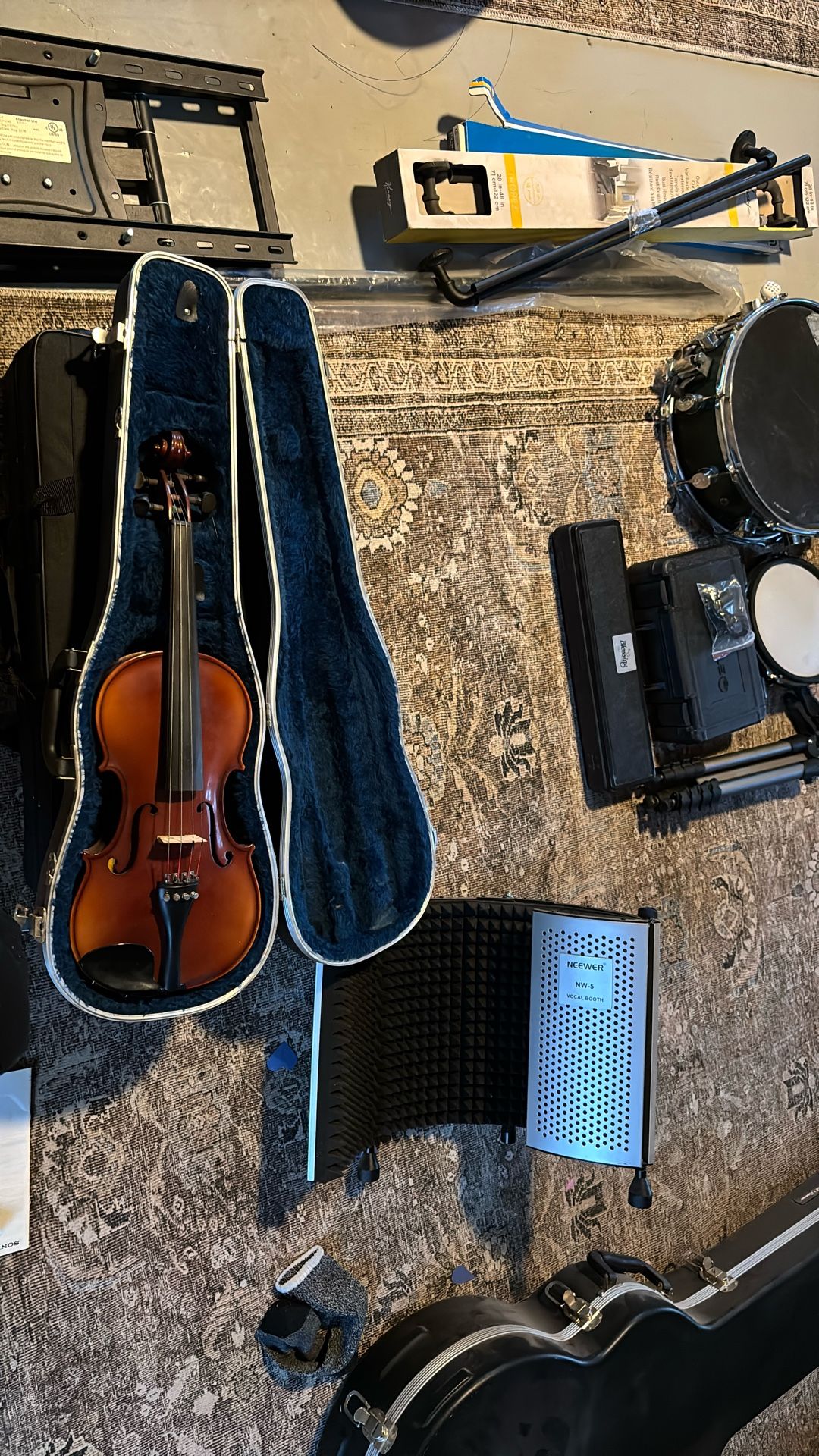 Violin With Case
