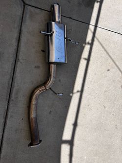 axle-back muffler Subaru