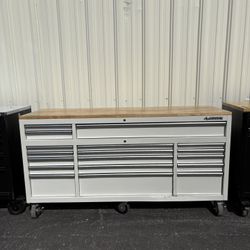 Husky 72 in White Mobile Tool Box