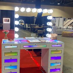 White Vanity Set