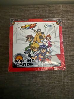 New Sealed Scan2Go Racing Cards Booster Box (24 Foil Packs)