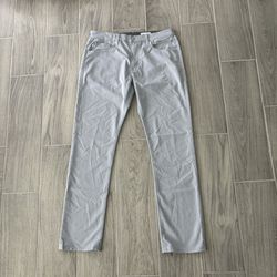AG Adriano Goldschmied Men’s 34x34 Grey Everett Slim Fit Pants