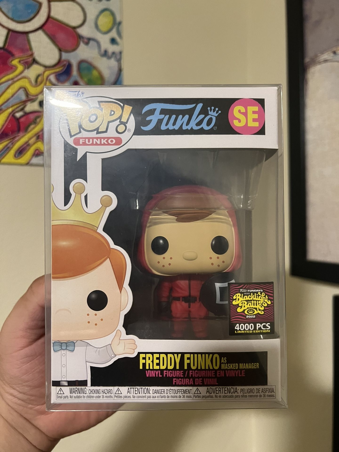 Freddy Funko as Masked Worker Square