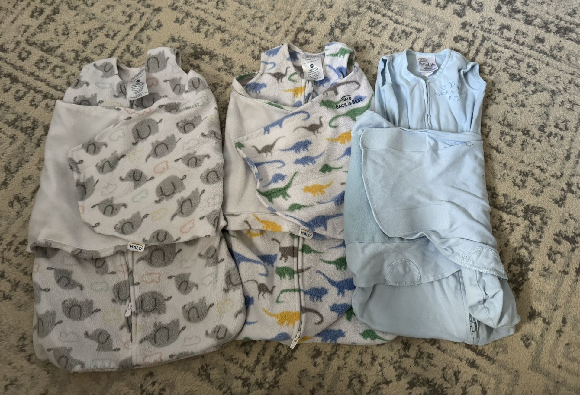 Newborn Halo Sleep Swaddles