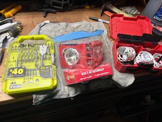 Brocas Milwaukee ryobi  nuevas