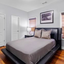 Leather Queen Bedroom Set