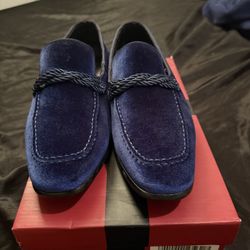 Navy Blue Dress Shoes