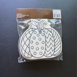 Fall Crafts - Pumpkin 12 Pieces 4.87 X 5” Fall Decor Coloring Brand New! Never Used!!