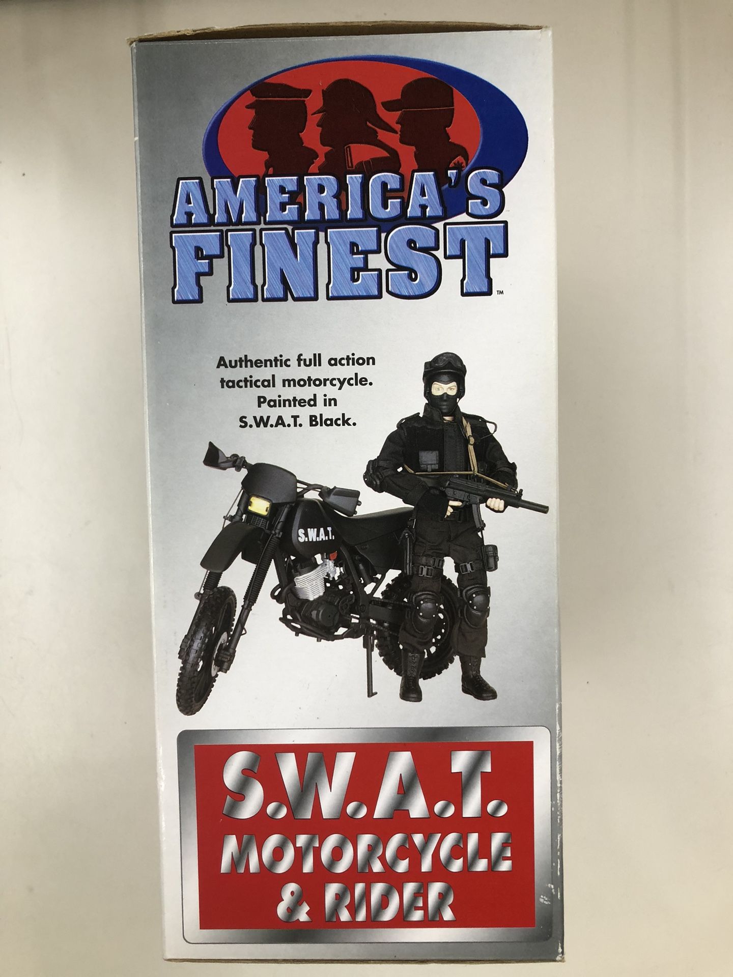 21st Century Tots America's Finest S.W.A.T Motorcycle & Rider