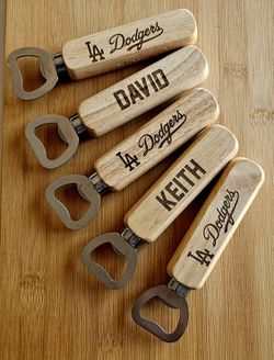 LA Dodgers Gift for Friends and Family Custom Bottle Openers