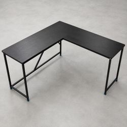 Black L-Shaped Corner Desk – $69.99