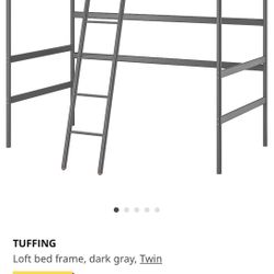 IKEA Bunk Bed (broken ladder, Easy Fix) $50 With Mattress 