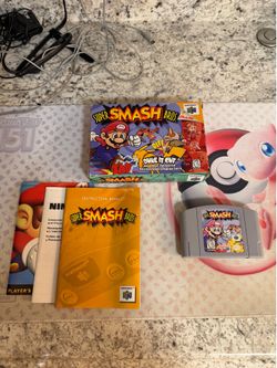 Super smash bros 64 CIB