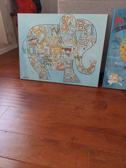 Canvas decorations for kids