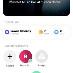 Two Concrete Tickets Tonight 