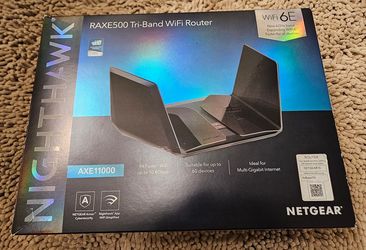 Nighthawk RAXE500 Tri-Band Wifi Router