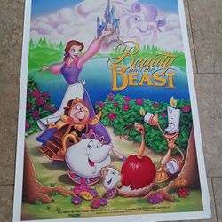 Beauty And The Beast - Movie Poster  - 27 X 40  Inches - Original - Numbered