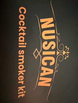 Nusican cocktail smoker kit