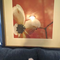 A BEAUTIFUL SOHO ART DESIGN GLASS PICTURE 